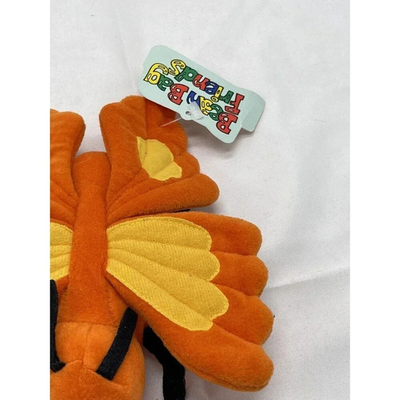 VTG Plush Creations Betsy Butterfly Bean Bag Friends Stuffed Animal 1996 RARE - Picture 5 of 13